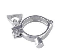 1pcs Fit 12.7-152mm 0.5in-6in OD 304 Stainless Pipe Holder Clamp Clips Support Tube Bracket(89mm 3.5 Inch)