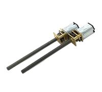 1pcs GA12-N20 grande 3V 6V 12V micro engranajes motor de desaceleración de baja velocidad motor M4 * 55MM tornillo más largo (50rpm, 12V)