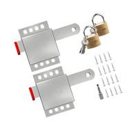1pcs Garage Door Locks With Self Tapping Screws Inside Deadlock For Most Heavy Duty Lock Kit Para Puertas