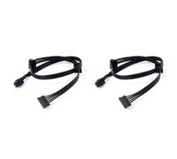 1Pcs GPU PCI Express 6Pin Male 1 to 3 SATA SSD Power Supply Cable