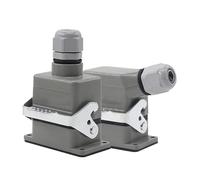 1pcs HDC-HE-6 Heavy Duty Connector | 500V 16A Waterproof Plug for Industrial Automation(Side Line)