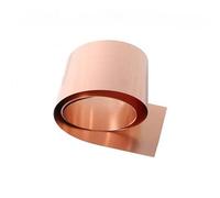 1pcs High Purity Copper Foil Roll - 1 Meter Length, 100mm Width, Customizable for Scientific Research and Experiments(0.05mm thick)