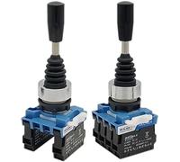 1PCS HKC 22mm Interruptor de palanca de mando momentáneo Monolever Cross Rocker Master Switch 2/4-Way Self-Reset Self-Lock 2NO 4NO (Color : 4 Way Self Lock)(2 Way Self Lock)