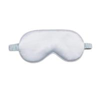 1pcs Imitated Silk Eye Cover Mask Sleep Eyes Comfortable Soft Night Sleeping(Aqua Blue)