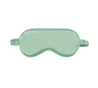 1pcs Imitated Silk Eye Cover Mask Sleep Eyes Comfortable Soft Night Sleeping(Light Green)