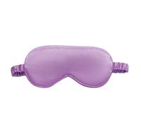 1pcs Imitated Silk Eye Cover Mask Sleep Eyes Comfortable Soft Night Sleeping(Purple)