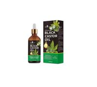 (1pcs)Jamaican Black Castor Oil, Natural Jamaican Black Castor Oil, Black Castor Essential Oil for Hair Growth, Eyelashes & Eyebrows