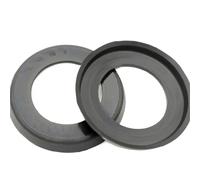 1PCS L-ring hydraulic cylinder cylinder piston hole seal ring L 55X35X8X2.5/55X35X8X2.5/130X100X14X3.5/140X110X14X3.5(L)