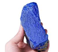 1pcs Lapis Lazuli Raw Stone Crystal Stones Rough Crystal Gemstones for Tumbling, Polishing, Home Decoration, Fish Tank Decoration DIY,300g