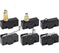 1pcs LXW5 Micro Interruptor AC 380V DC 220V 10A Interruptor de límite momentáneo accionado por émbolo LXW5-11M 11Q2 11D (Color : LXW5-11Z)(Lxw5-11m)