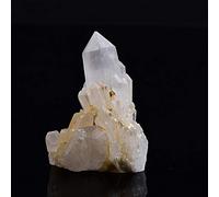 1PCS Natural Crystal Raw Quartz Cluster Clear White Healing Reiki Stone Crystal Point Specimen Decoración del hogar Cristales crudos Minerales-entrega al azar