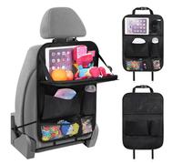 1pcs Organizador de Asiento de Coche para Ford Kuga 3 (III) ST-Line & Vignale I 2019-2024, Almacenamiento De Asiento De Automóvil con Soporte De Mesa De Comedor Plegable