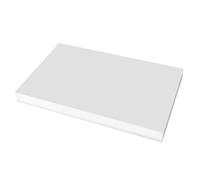 1PCS Polypropylene PP Sheet White Plastic Board for DIY Projects, Engineering, and Machining(300x300x20mm)