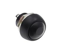1PCS Reset Black DIY 12mm Momentary Push Button Switch 1A 250V RNUMLIGH