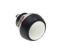 1PCS RESET WHITE DIY 12mm Momentary Push Button Switch 1A 250V RNUMLIGH