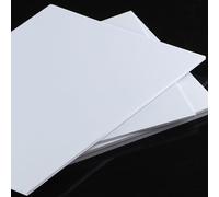1pcs Rigid ABS Plastic Sheet 20x25cm - Thermoformable DIY Craft Panel for Home Decor & Model Building(3mm)