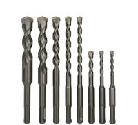 1Pcs SDS Plus Masonry Concrete Drill Bits YG8 Carbide Tip Hammer Drill Bit 110/160/210/260/300/310/350/400/450mm(6x110mm(10PCS))