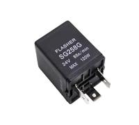 1Pcs SG158G SG258G Automotive Flasher 12V 24V 120W Relay Electronic Turn Signal(24V) Industrial Electrical Relays