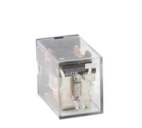 1Pcs Small Intermediate Relay HH52P MY2 AC220V DC24V DC12V AC110V 8 Pin Base(with Base,220V) Controls Relays