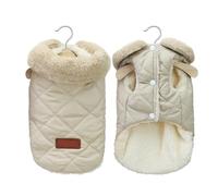 1pcs Soft Warm Pet Jacket, Winter Puppy Dogs Cats Clothing, 3 Color Outfits for French Bulldog Chihuahua Pug, Coat Vest S-XXL(Color1,L)