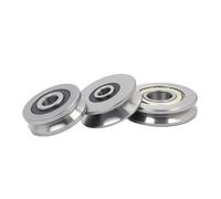 1PCS Spring Machine Through The Line with Fluted Bearing Wheel Inner diameter 10mm Outer diameter 32mm Height 14mm