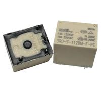 1Pcs SRD-S-112DM/105DM/109DM/124DM/112DM-F/112DM2-L/112DM-F-C1/124DM-F-P/105DM-F-C1/112DM-F-PC/124DM-F-C1 (T73A) Relay 4pins(SRD-S-112DM-F-PC 12V) Control Relays