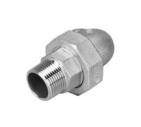 1pcs SS304 Stainless Steel 90 Degree Inner and Outer Wire Elbow Flexible Water Pipe Fittings(DN15 4Points)