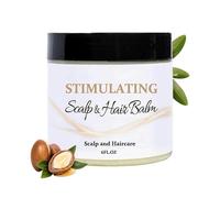 (1PCS)Stimulating Scalp and Hair Balm, Shea Butter and Mango Butter Blend for Moisturizing Haircare, Nourishes Scalp & Hair 177ml/6oz