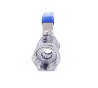 1pcs Thread Ball Valve, Stainless Steel 304 Sanitary BSP Female Straight Type(DN25)(DN32)