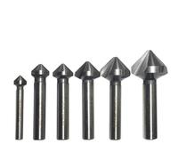 1Pcs Tools 4.5-40mm HSSCO Cobalt 3 Flute 90 Degree Chamfer Countersink Drill Bits(10/14.4/16.5/20.5/25/31mm)(4.5mm)