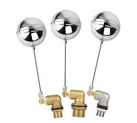 1pcs,Válvula de flotador de latón/acero inoxidable DN15 DN20 DN25, válvula de control de bola flotante de apertura rápida, núcleo cerámico for torres de agua/cisternas.(Brass Type,DN25)