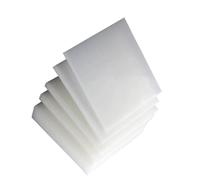 1pcs White Polypropylene Sheet, Durable PP Plastic Sheet for DIY, Engineering(300x500x5mm)