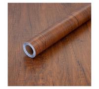 1pcs Wood Grain Contact Paper Brown Wooden Wallpaper Para Cocina