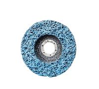 1PCS100/115/125mm Coral Disc Poly Strip Disc Diamond Grinding Wheel Flap Disc for Angle Grinder Paint Resist Removal Clean Abrasiv(Blue,1PCS-125X22MM)