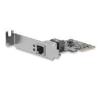 StarTech.com Tarjeta de Red PCI Express de 1 Puerto Gigabit Ethernet RJ45 - Adaptador NIC PCI-e - Perfil Bajo ( ST1000SPEX2L )
