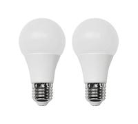 1PRIMER LEADER Pack 2 Bombillas LED Estándar E27 9W Equi.60W 806lm 10000H