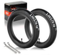 1PZ ES3-FE8 Cámara de Aire 2,50/2,75-10 2,50-10 2,75-10 con Válvula Recto para Honda CRF50 Razor MX500 MX650 Yamaha PW50 Suzuki JR50 DRZ 70 Motovox MVX70 2 Piezas