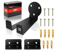 1PZ F2A-B1H - Juego de 3 rastreadores para bicicleta, gancho de bicicleta vertical para portabicicletas, soporte de pared de almacenamiento de bicicleta, resistente gancho de fijación de pedal para