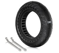 1PZ F3T-1AS Neumático completo 10x2.5 10 pulgadas para scooter eléctrico NINEBOT G30 MAX, Youin go xl, Gotrax G4 Vivobike S2 Max/S3 Max, 10x2.125 rueda sólida de recarga para patinete eléctrico