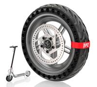 1PZ FMR-PR2 Kit de rueda sólido de 8,5 pulgadas de repuesto para Xiaomi Pro/Pro 2 | Disco de freno de 110 mm incluido | con neumático completo antipinchazos y buje | Compatible con rueda delantera