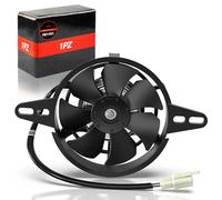 1PZ FR7-FS1 - Radiador para moto (ventilador de refrigeración por succión eléctrica), pieza universal de motocicleta 12 V, 15 W, diámetro personalizado de 120 mm, adecuado para bicicletas de 150 cc