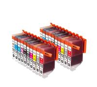 1set 2set PGI-72 Ink Color Compatible Ink Cartridge for C-aon P-IMA PRO-10S Printer(PGI 72-2set)