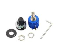 1set 3590S 2W 3590S-2 1K Ohm Multiturn Adjustable Potentiometer kit Wirewound Resistor