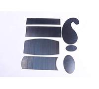 1set de violín Raspador de guitarra Herramientas de acero Proyecto de madera Luthier Herramientas para hacer violín (7 piezas)