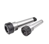 1Set MT2 MT3 MT4 Morse Tapper Chuck ER25 Collet Sets With Key Morse Holder Cone For CNC Milling Lathe Tool(MTA3-ER25 (11PCS))