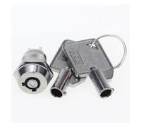 1set ON/OFF Key Switch D102 12mm Barrel Electronic Key Lock Switch 2 Positon With Key 2 2A 250VAC /4A 125VAC