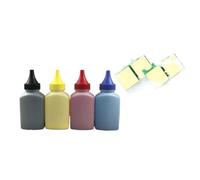 1Set Polvo Tóner+Chip Compatible con HP CB540A 125A | Kit de chips de polvo de tóner de color, modelos CB541A CB542A CB543A