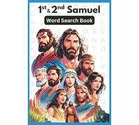 1st & 2nd Samuel: 50+ Word Find Puzzles about Bible Words & Bible Names from the Books of 1st & 2nd Samuel| Gift for Seniors, Holidays & Relaxing