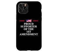 1st Amendment I Support The First Amendment Freedom Speech Carcasa para iPhone 11 Pro