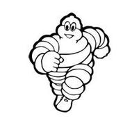 1st-Class-Designs Etiqueta engomada divertida del parachoques de Michelin Man Funny Symbol para coche, furgoneta, bicicleta, calcomanía libre de P & P
